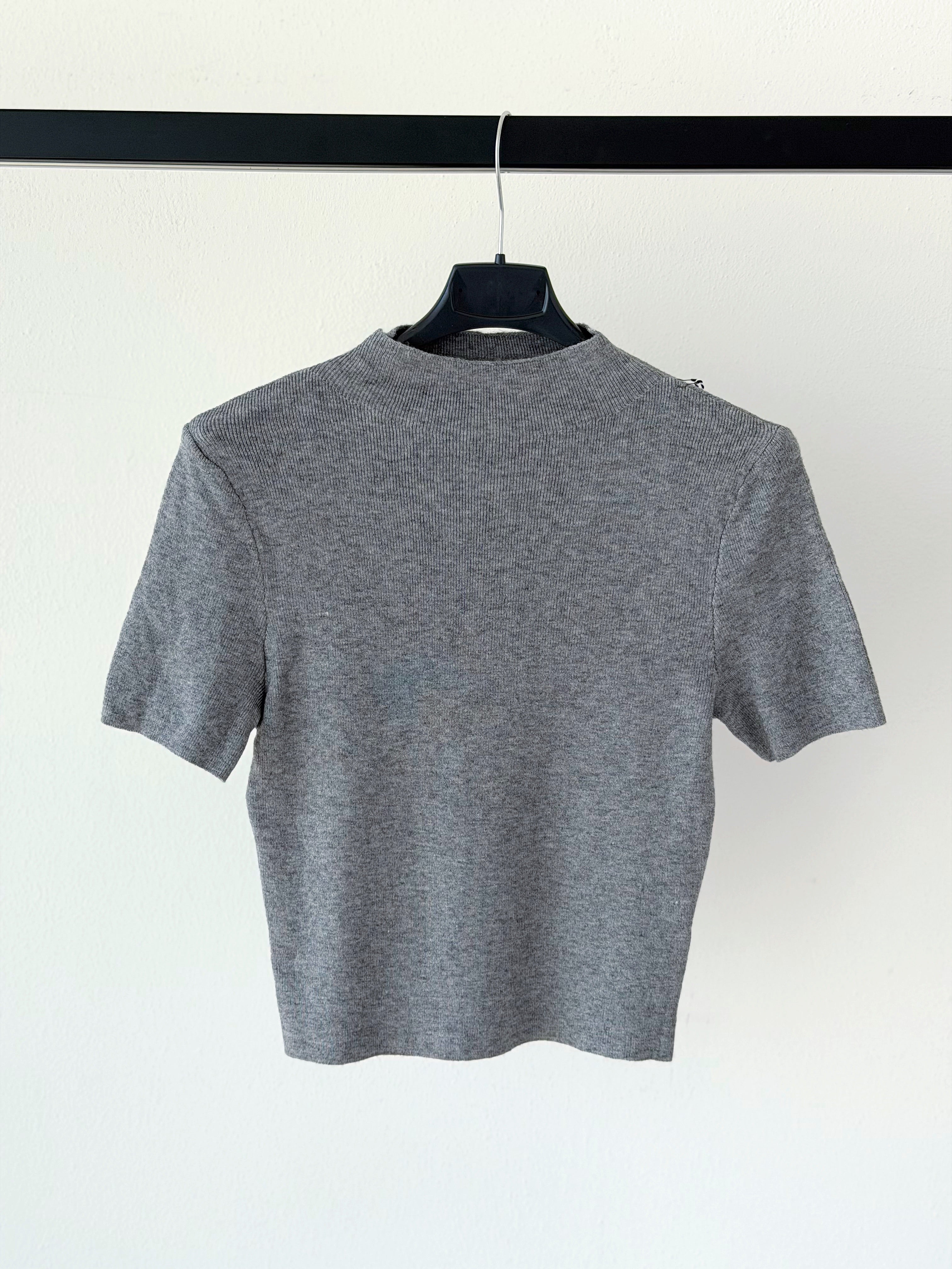 T-SHIRT LUPETTO A COSTINE