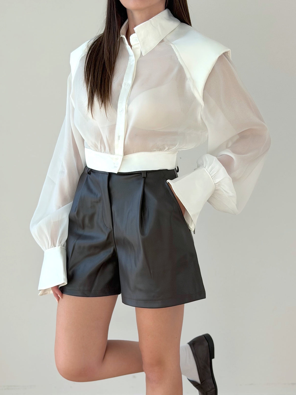 SHORTS ECOPELLE FELPATO