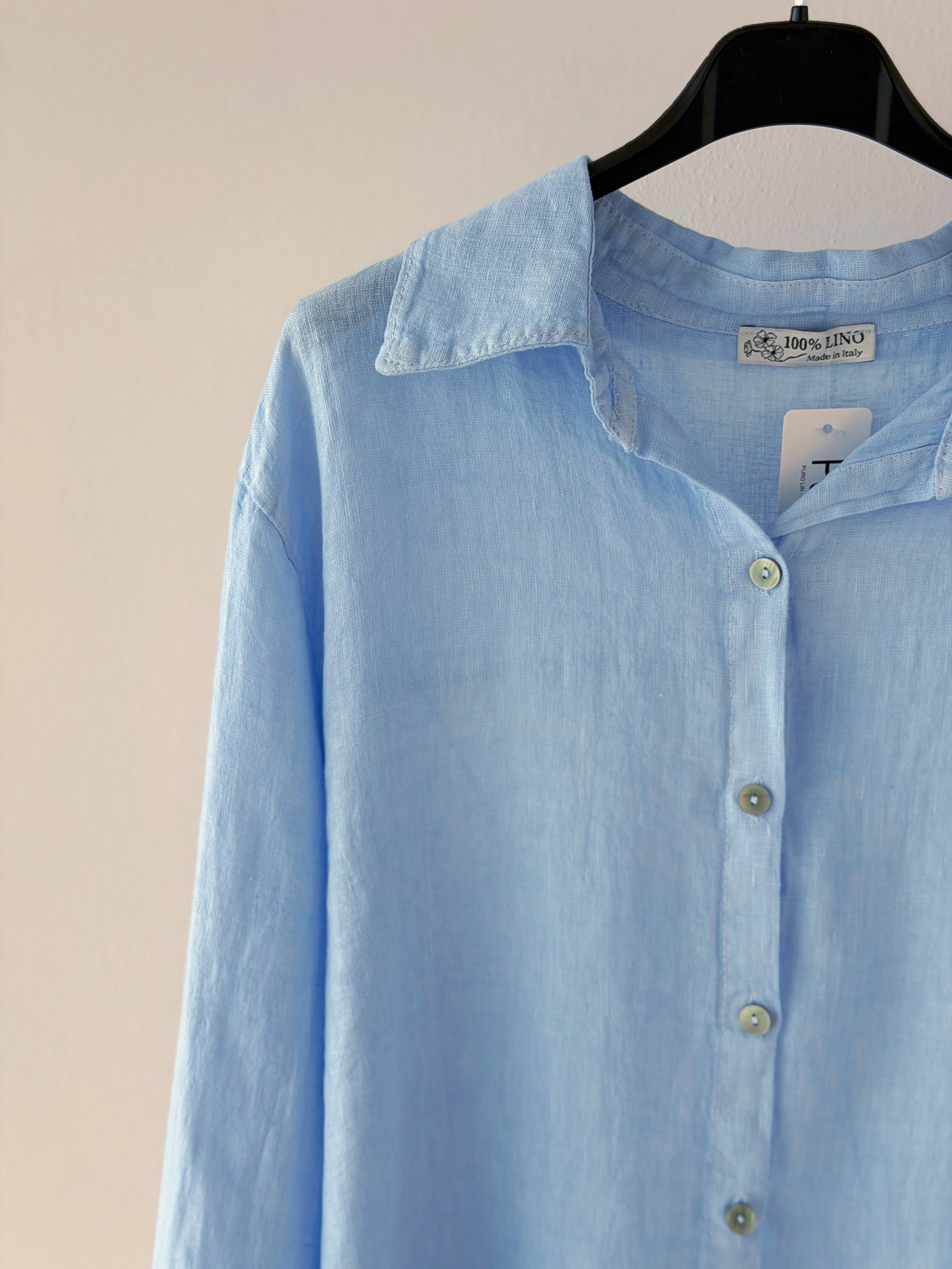 CAMICIA 100% LINO