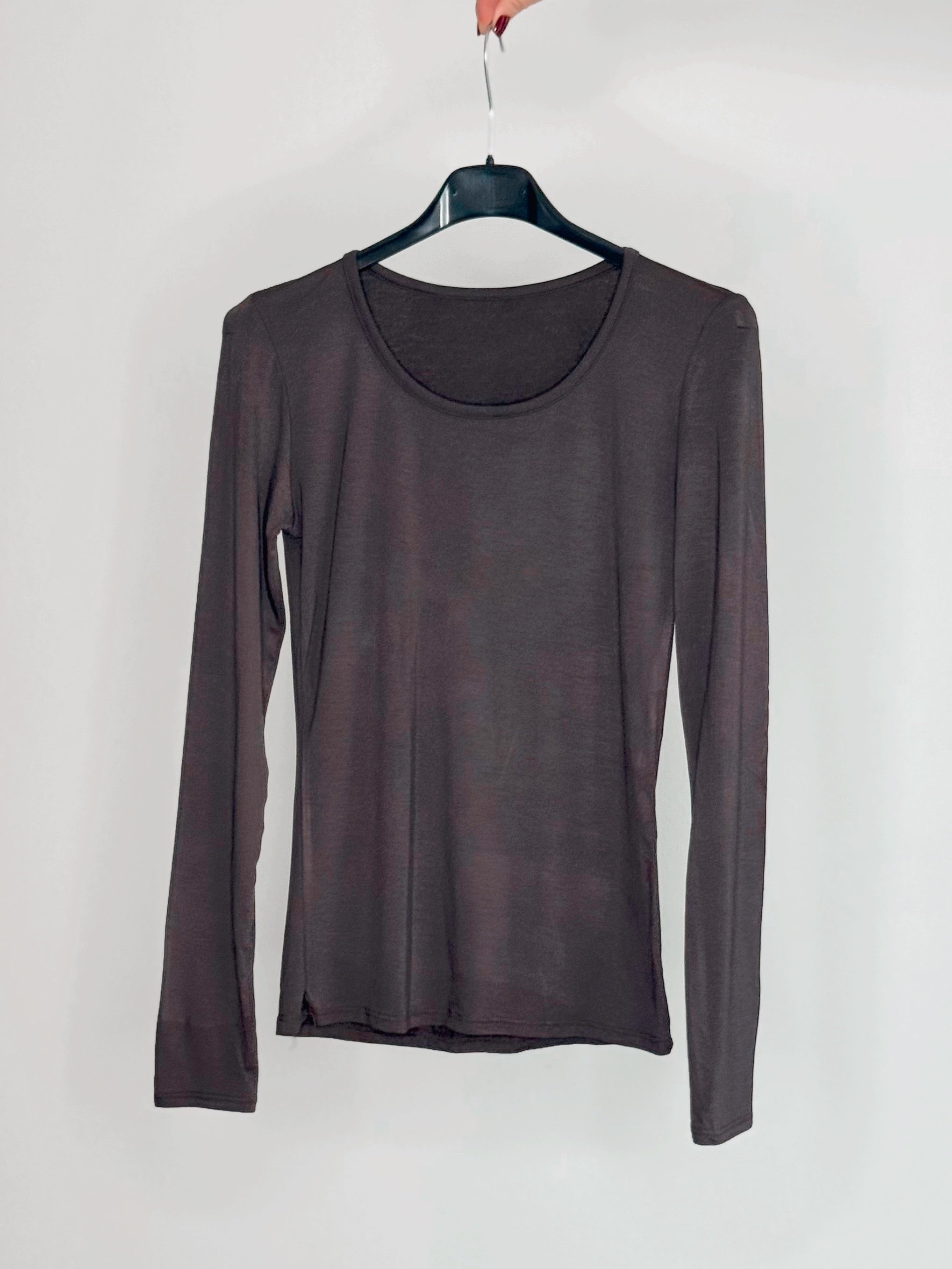 MAGLIONCINO GIROCOLLO FELPATO ALL’INTERNO