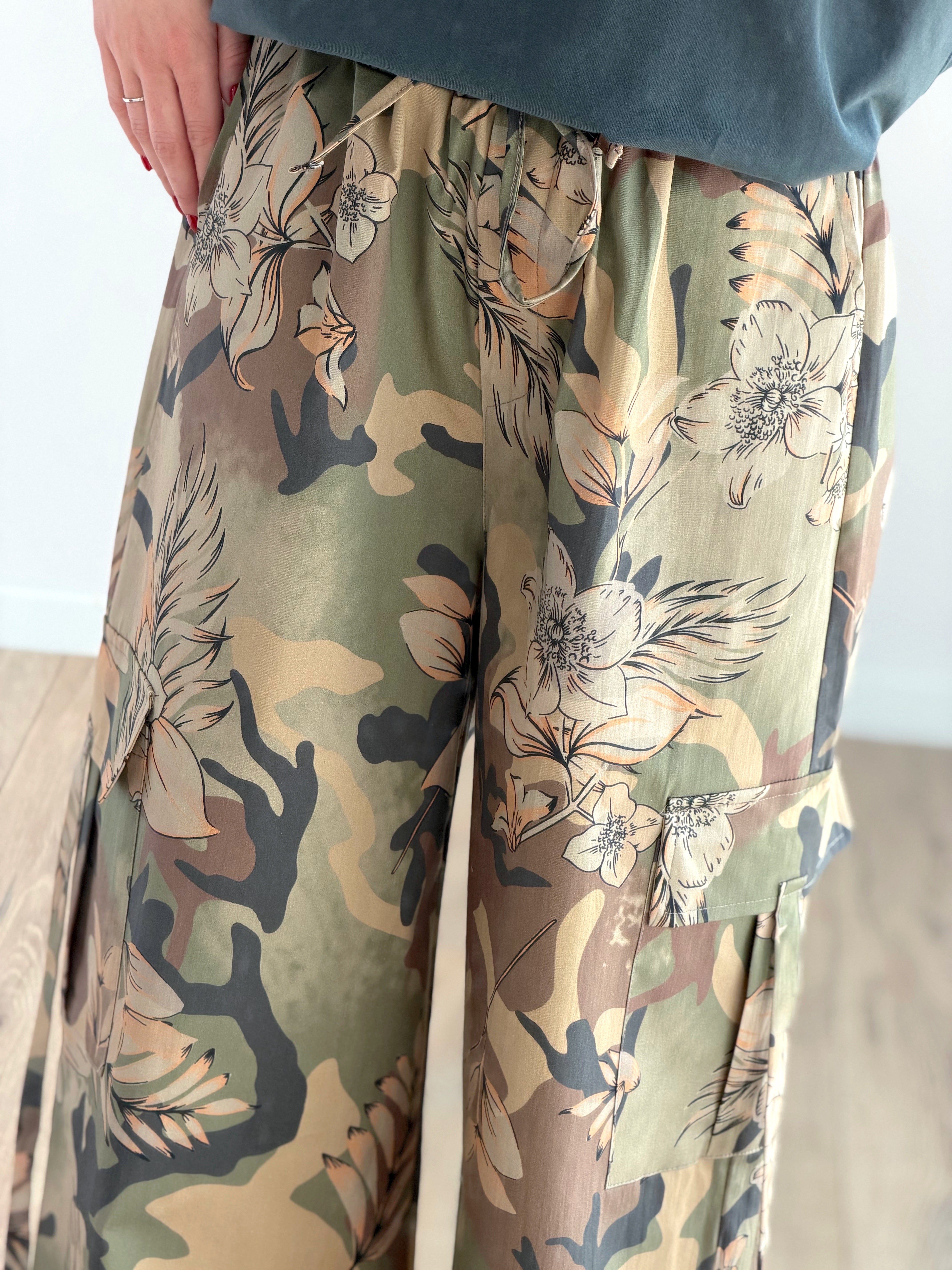 CARGO FLOREAL CAMOUFLAGE