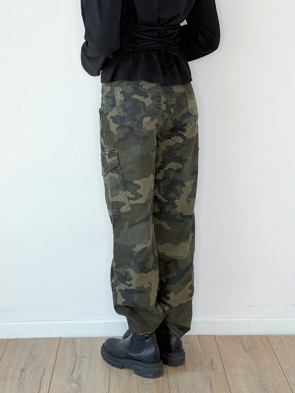 DENIM CARGO STRAIGHT CAMOUFLAGE