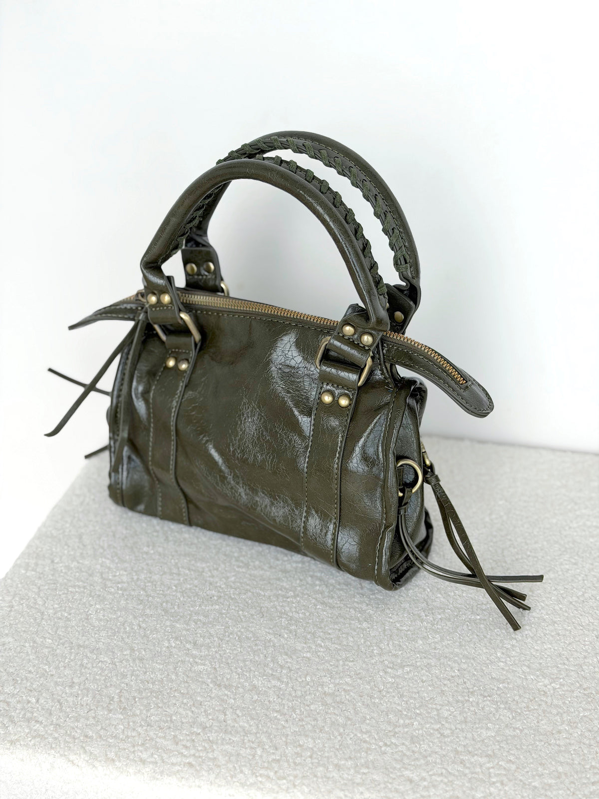 BORSA “ CITY “ IN ECOPELLE CON TRACOLLA