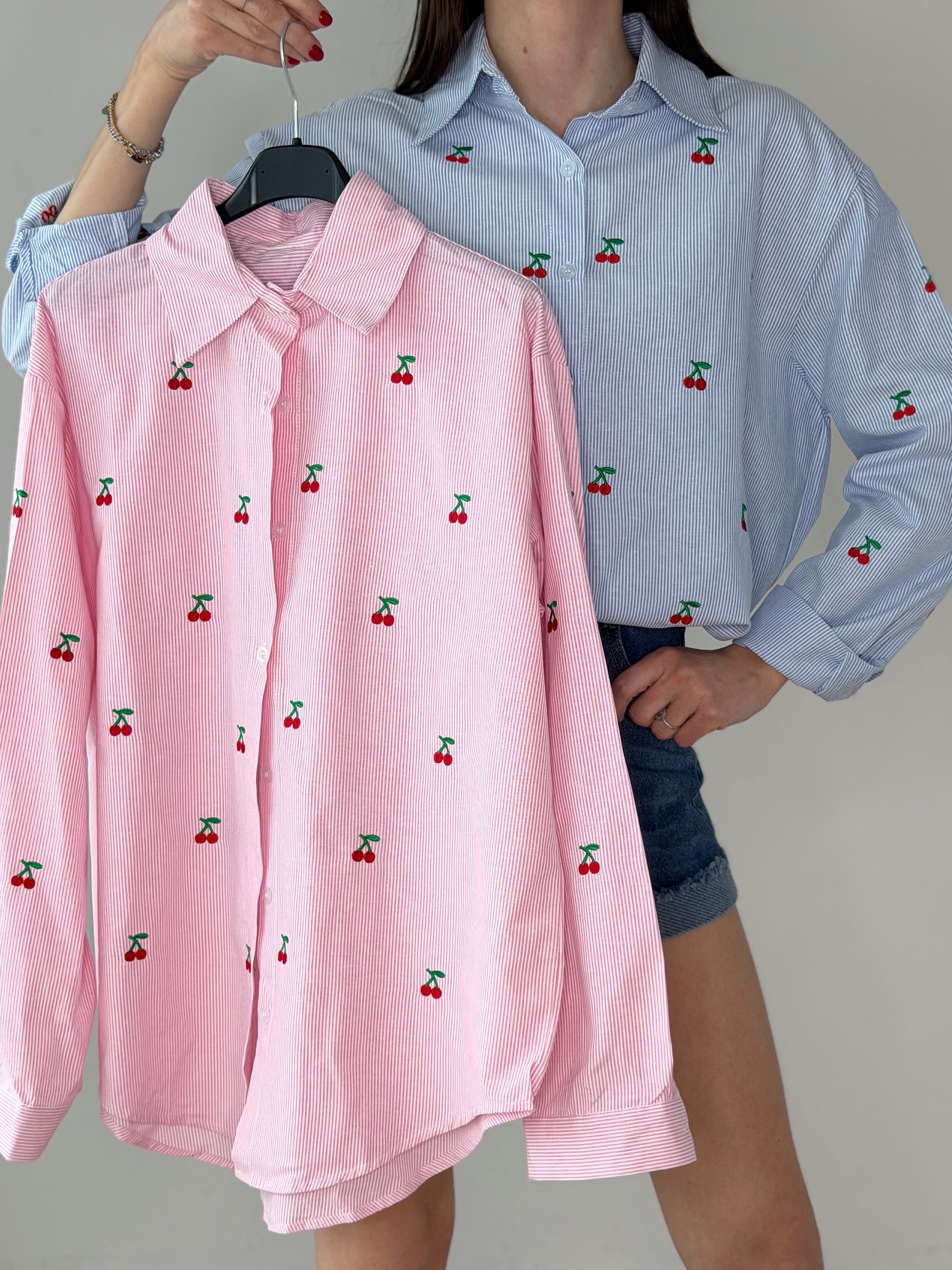 CAMICIA GESSATA CHERRY
