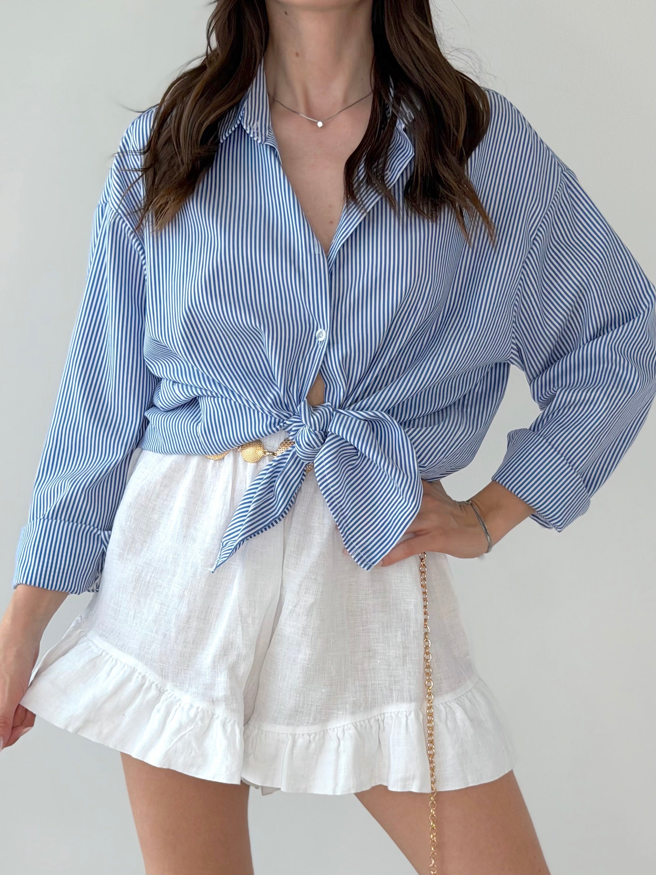 CAMICIA GESSATA COTONE