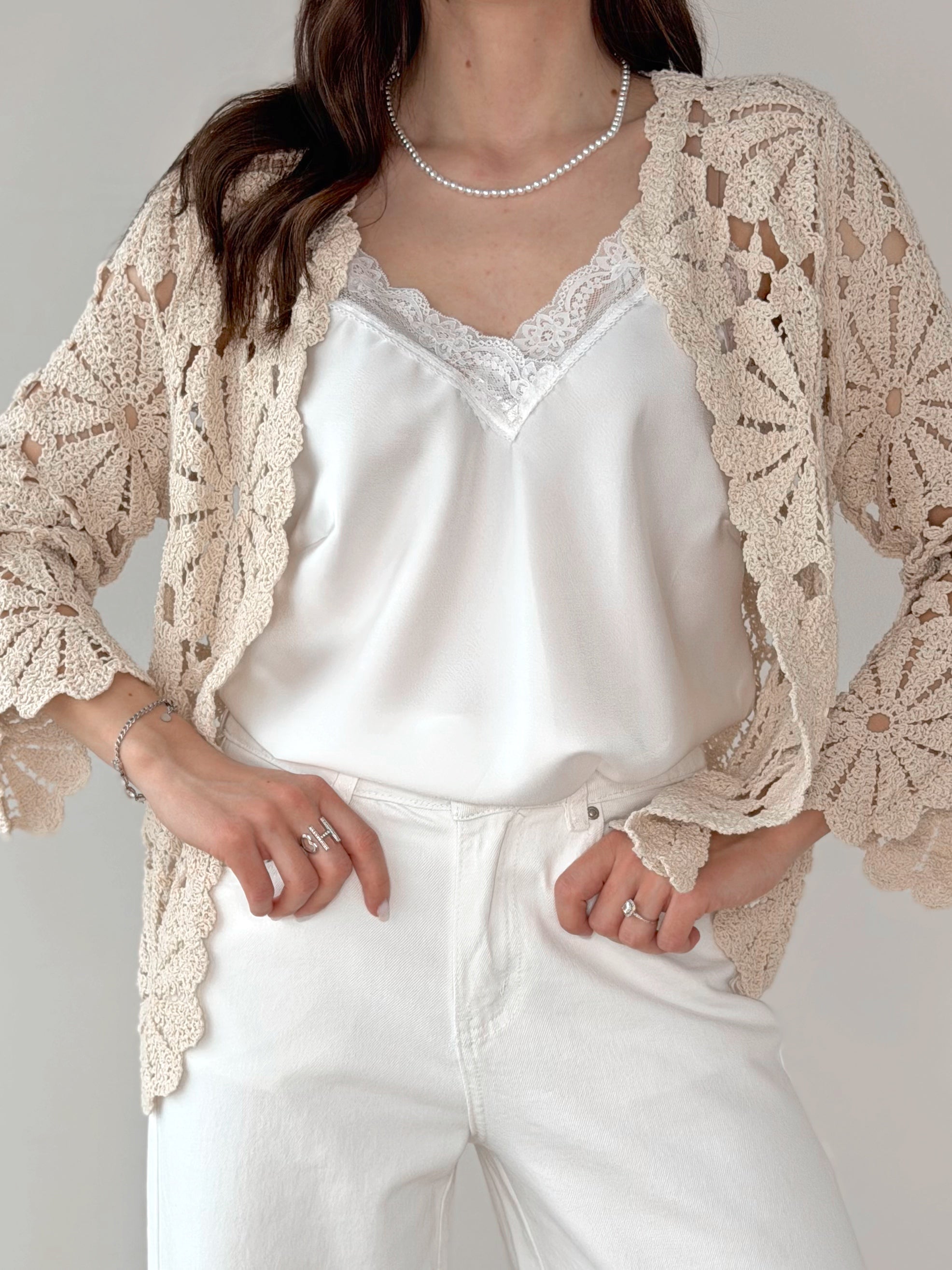 CARDIGAN UNCINETTO