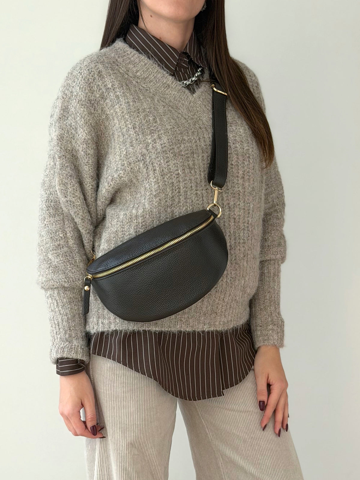 MARSUPIO VERA PELLE MADE IN ITALY