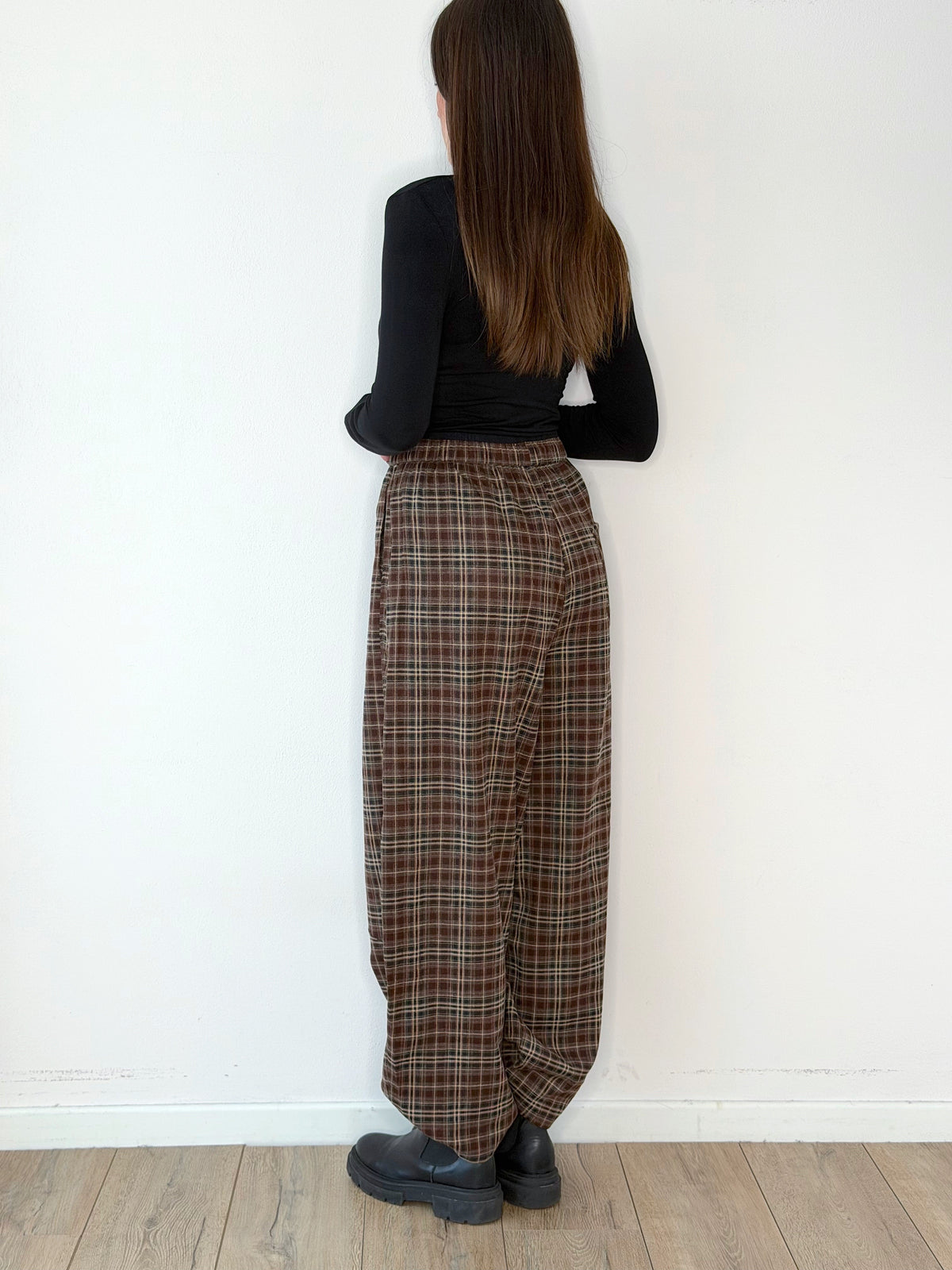 PANTALONE BALLOON WOOD BY MONIQUE